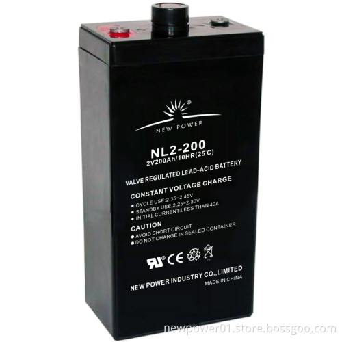 2V200ah Gel Battery /Solar Battery / Lead Acid Battery (NL2-200G)